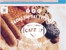 Tablet Screenshot of cafe37cardiff.co.uk